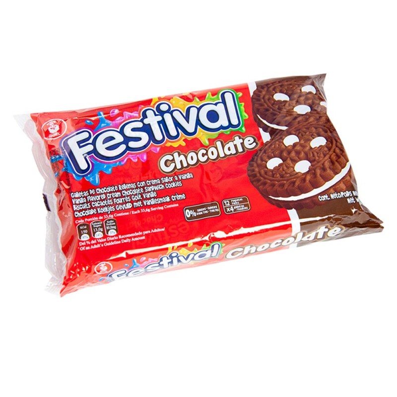 FESTIVAL, Galletas Chocolate 403g