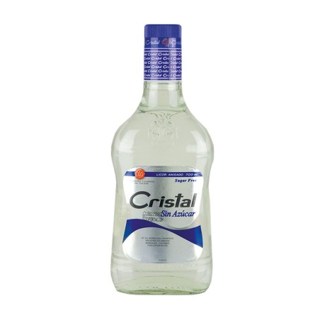 CRISTAL, Aguardiente Sin Azúcar 700ml, 30% vol