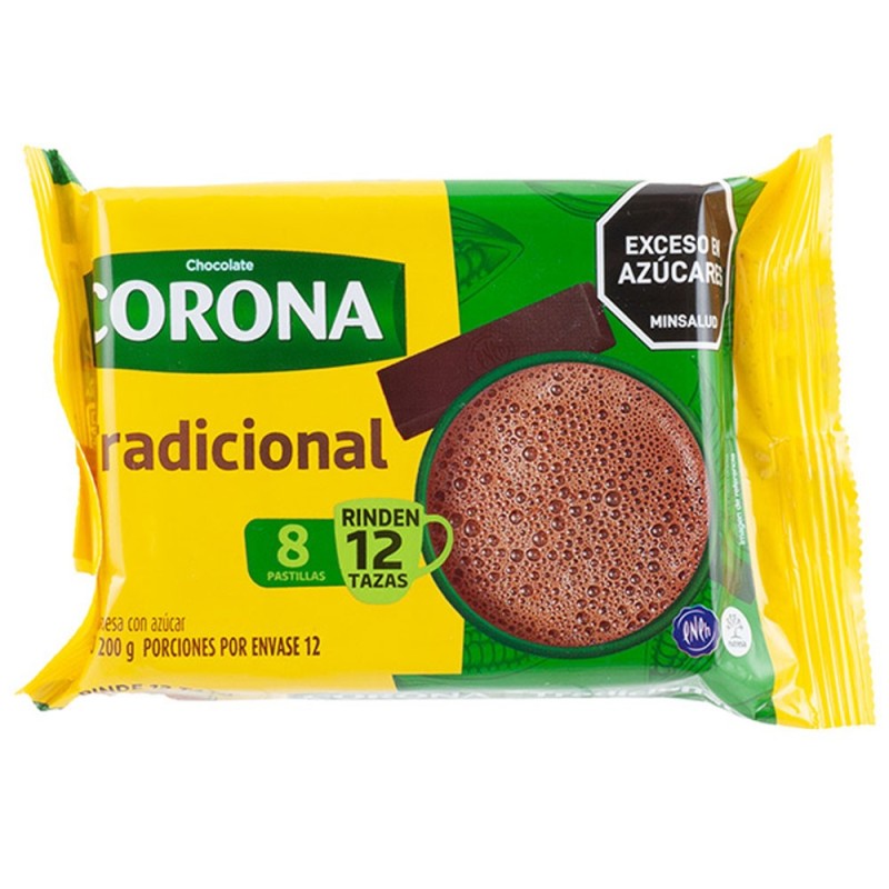CORONA, Tradicional Chocolate de Mesa 200g