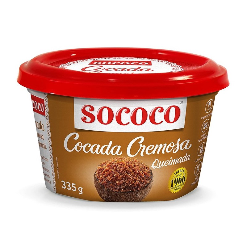 Sococo, Cocada Cremosa Queimada 335g