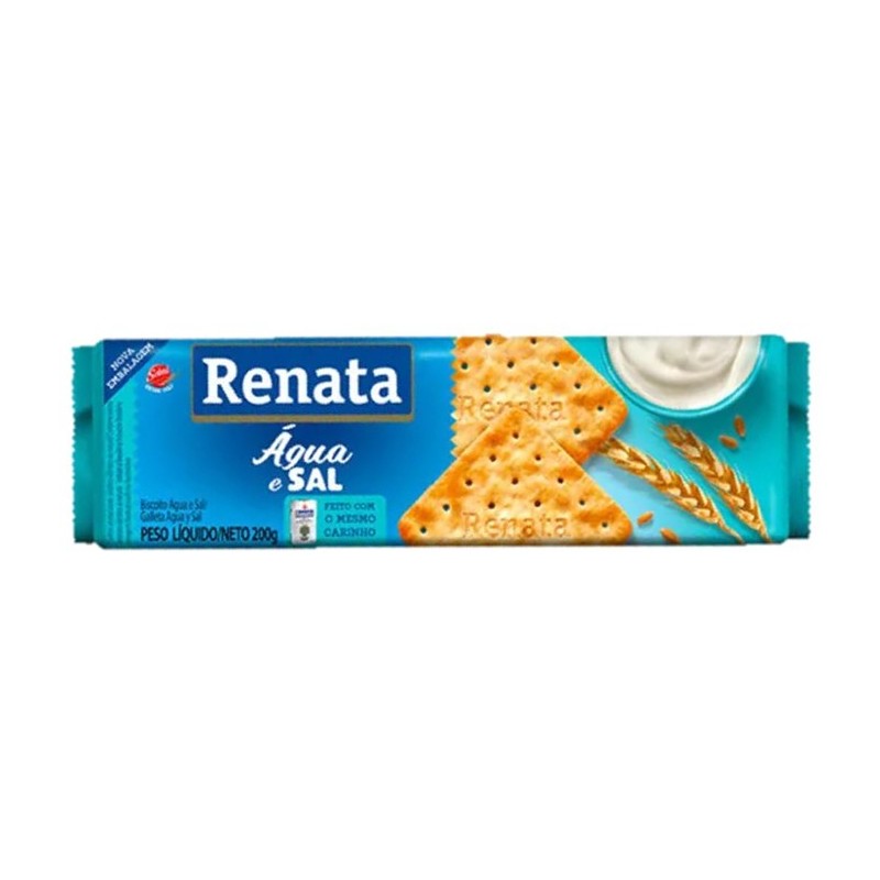 Renata, Biscoito Agua e Sal 170g
