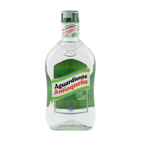 ANTIOQUEÑO, Verde Aguardiente sin Azúcar 700ml, 24%vol