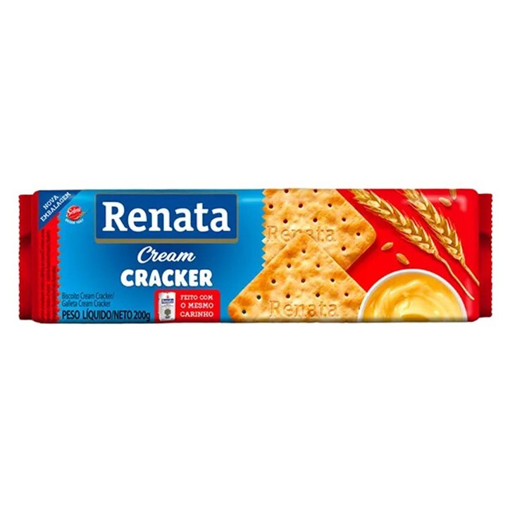 Renata, Biscoito Cream Cracker 170g Renata, Biscoito Cream Cracker 170g