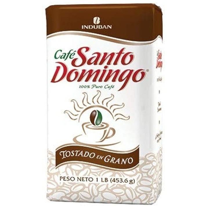 SANTO DOMINGO, Café Tostado en Grano 453,6g