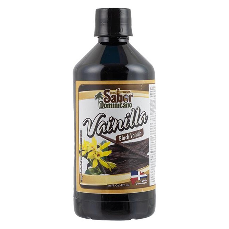 SABOR DOMINICANO, Vainilla Negra 473ml