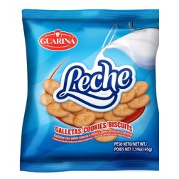 GUARINA, Galletas de Leche y Vainilla 40g