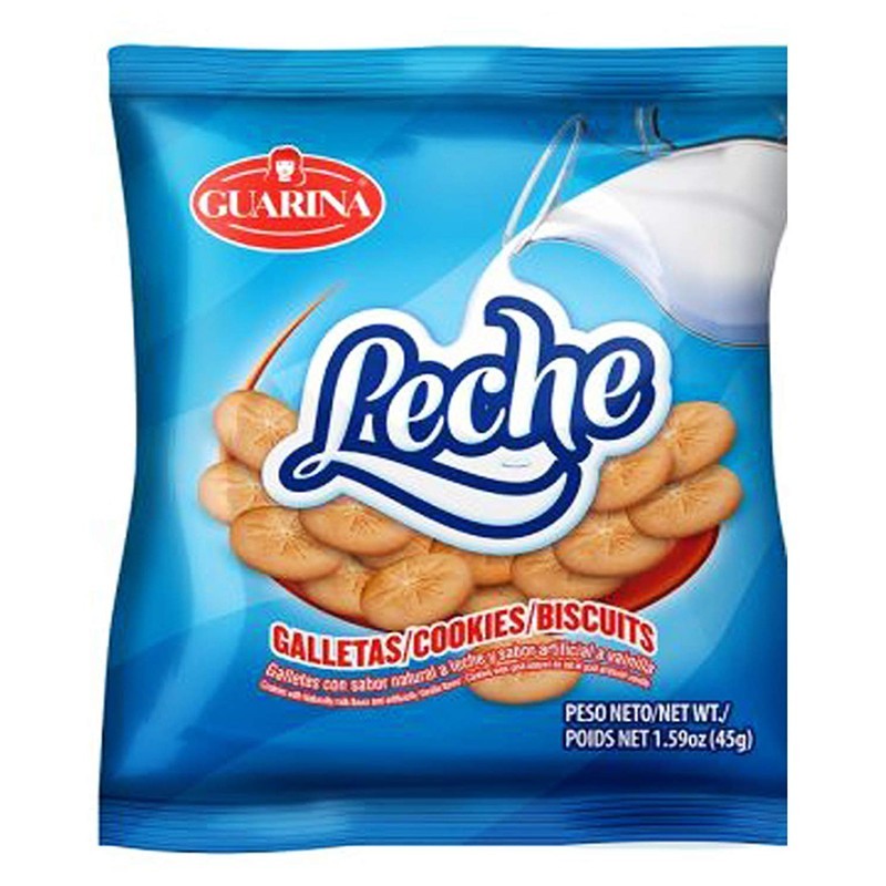 GUARINA, Galletas de Leche y Vainilla 40g