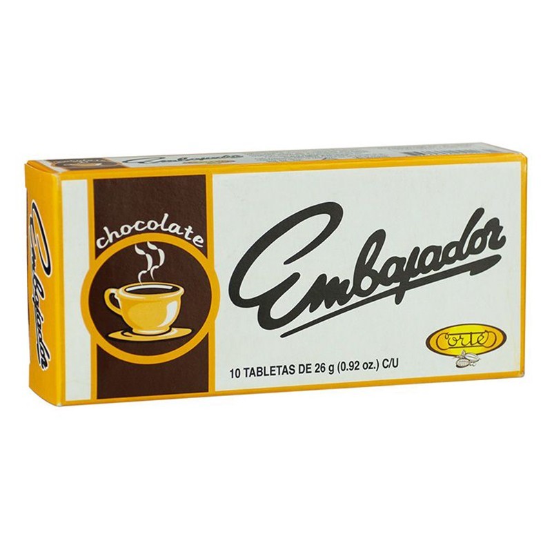 EMBAJADOR, Chocolate de mesa 260g