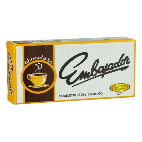EMBAJADOR, Chocolate de mesa 260g