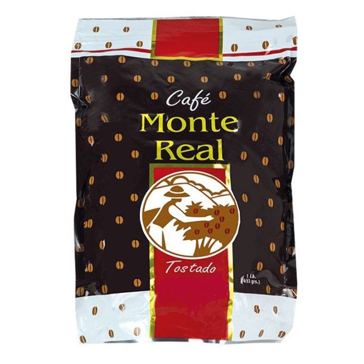 MONTE REAL, Café Tostado en Grano 400g