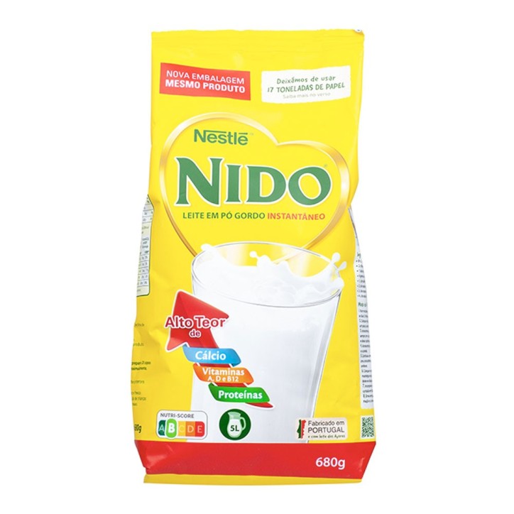 Nestle, Nido Leite em po Gordo Instantaneo 680g Nestle, Nido Leite em po Gordo Instantaneo 680g