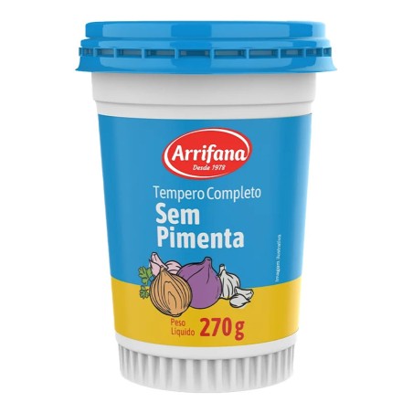 Arrifana, Tempero Completo sem Pimenta 270g
