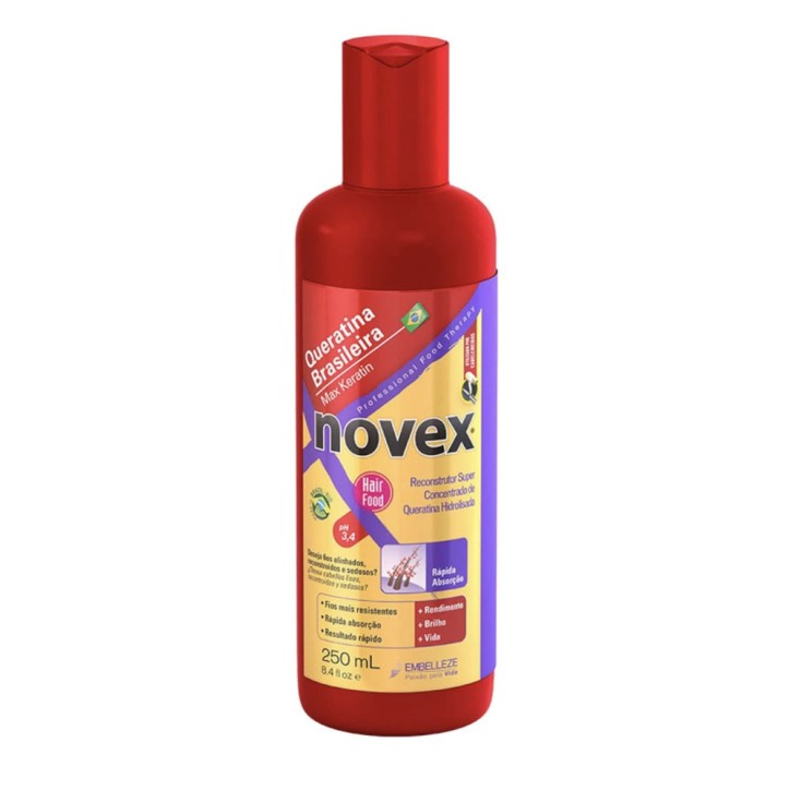 Novex, Queratina Líquida Hidrolisada 250ml Novex, Queratina Líquida Hidrolisada 250ml