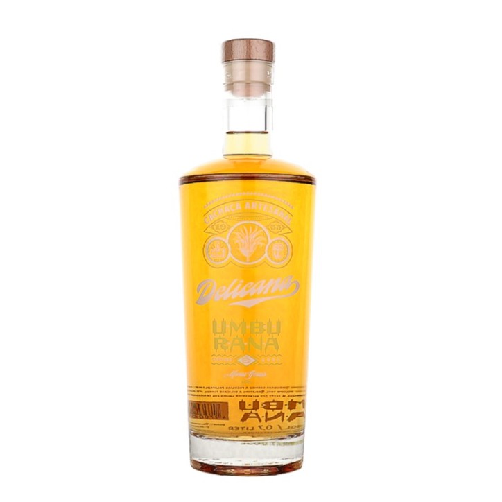 Delicana, Cachaca Umburana 5 Jahre gereift 0,7l, 43,5% Vol Delicana, Cachaca Umburana 5 Jahre gereift 0,7l, 43,5% Vol