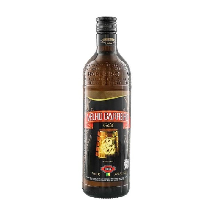 Velho Barreiro, Cachaça GOLD 0,7 l, 39 % vol Velho Barreiro, Cachaça GOLD 0,7 l, 39 % vol